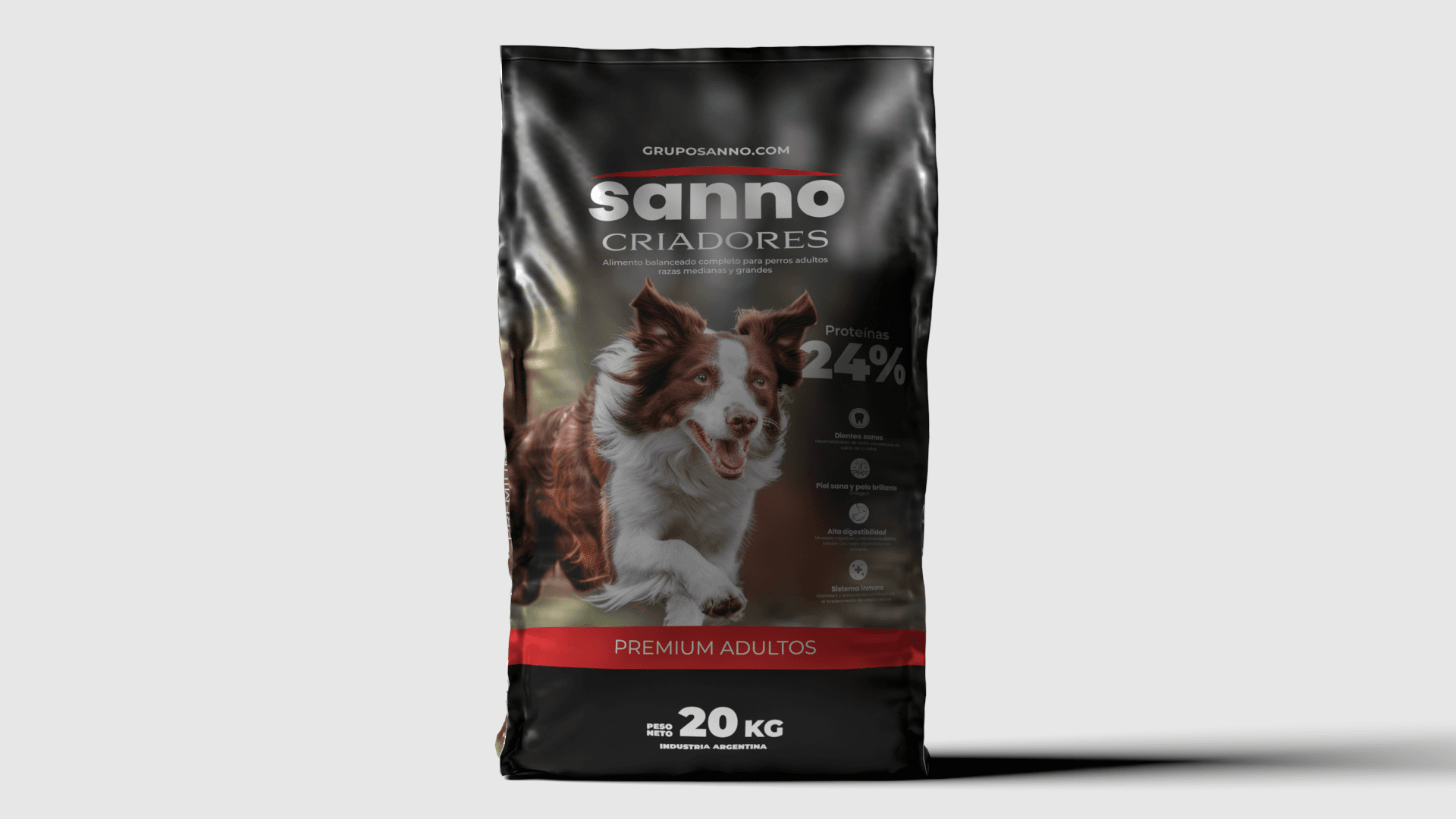 ALIMENTO PERRO ADULTO SANNO CRIADORES 20KG