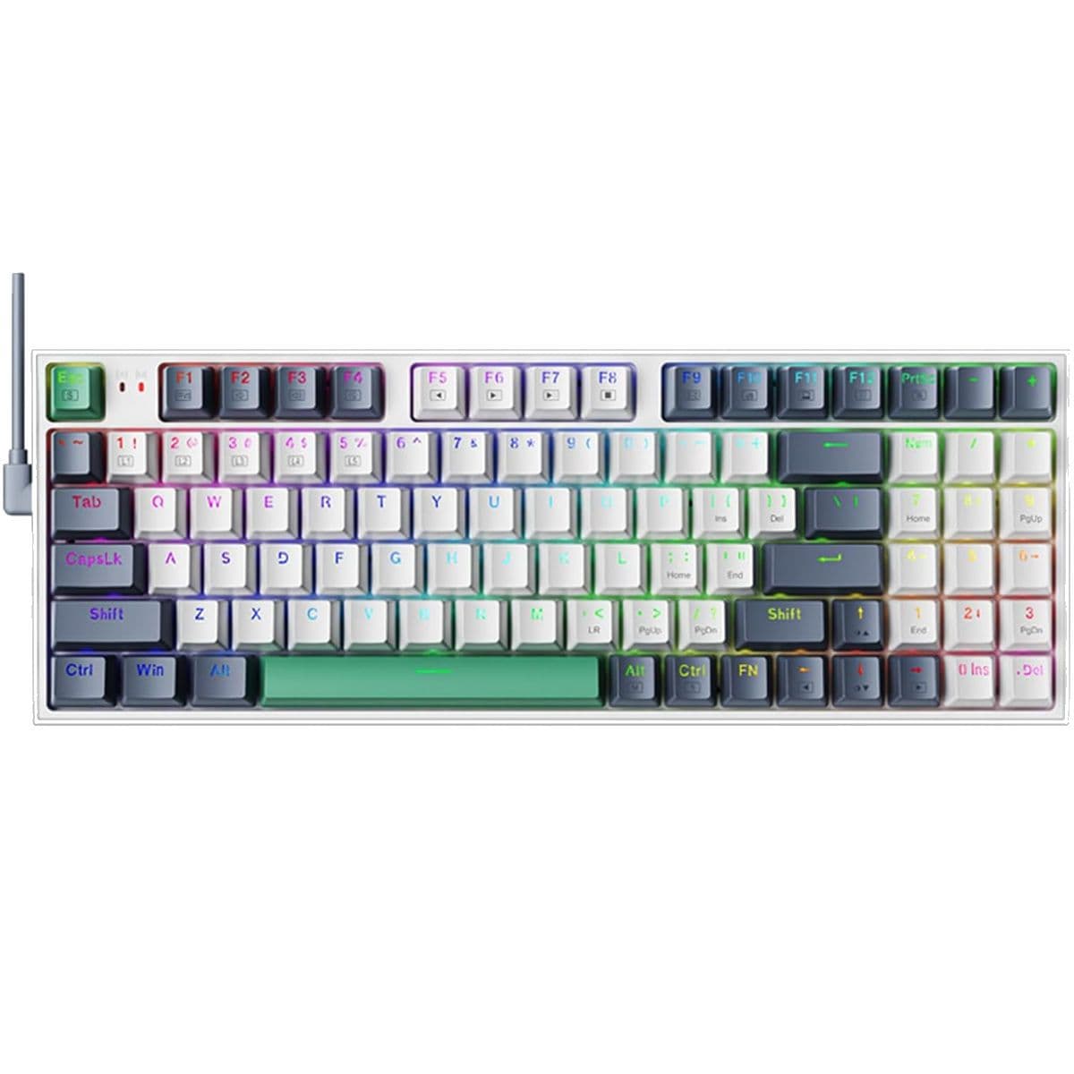 Teclado Mecanico Machenike K500-B94 Switches RED